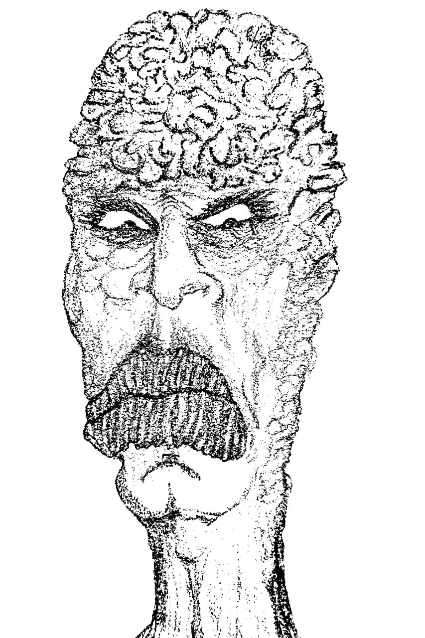 robot with brain