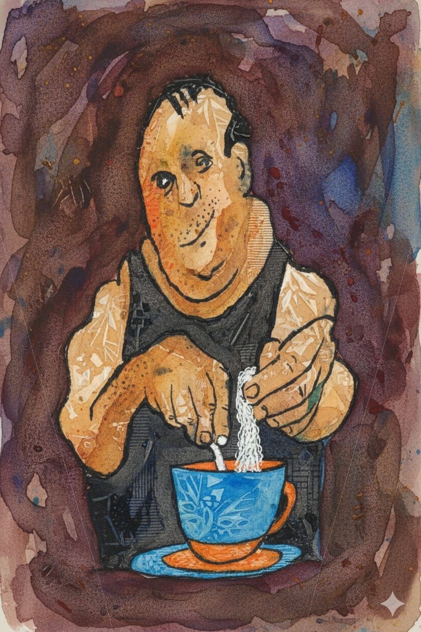 making Maggie in a cup